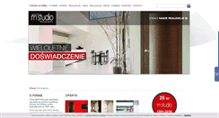 Desktop Screenshot of mstudio-lodz.pl